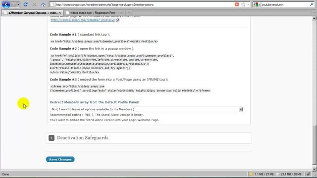s2Member ( General Options Overview [3] ) смотреть онлайн