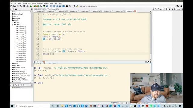Sıfırdan Uzmanlığa NumPy Dersleri Türkçe Anlatım - Python NumPy Modül Tanıtımı Ders 2 смотреть онлайн