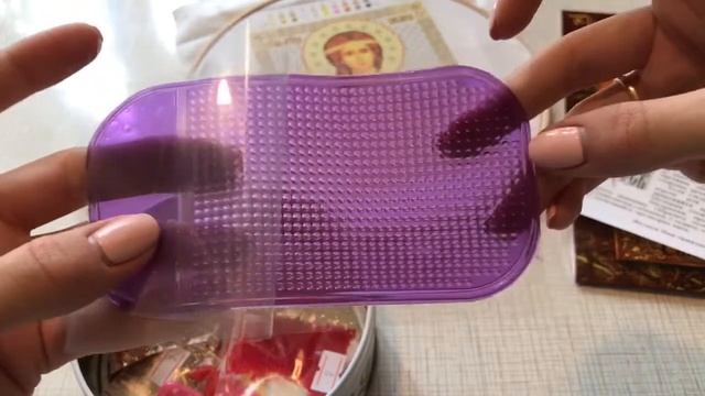 Организация процесса вышивки Иконы/вышивка бисером смотреть онлайн