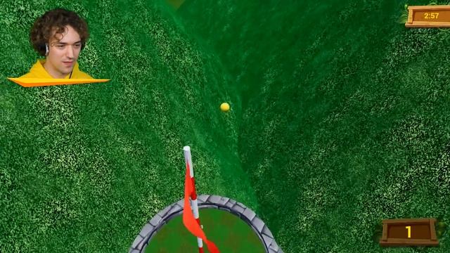 ONLY 0.01% CHANCE FOR HOLE IN ONE! (Golf It) смотреть онлайн