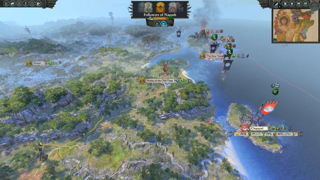 SAILING INTO CHAOS! Total War: Warhammer 2 - Mortal Empires Campaign - Aranessa Saltspite #33 смотреть онлайн