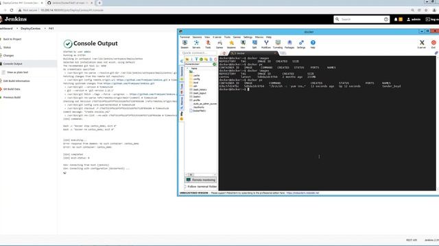 Jenkins - Trigger build a Docker Golden image using Poll SCM смотреть онлайн