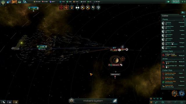 Stellaris #54 Geckos with Leviathans and Kennedy Patch - Let's Play смотреть онлайн