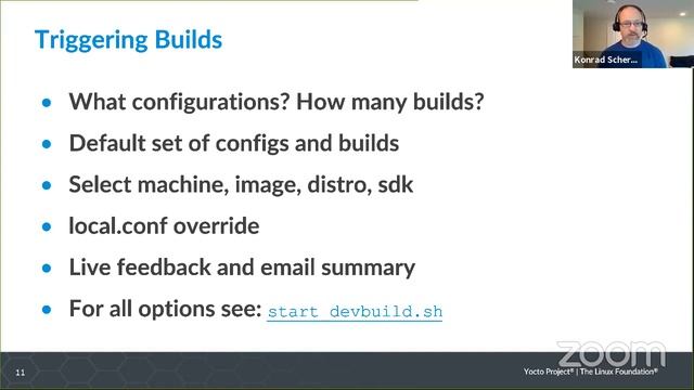 Yocto Project Dev Day Virtual 2020 #6: Yocto Project CI/CD Developer Workflow смотреть онлайн