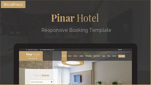 Pinar Hotel - WordPress Booking Template | Themeforest Website Templates and Themes смотреть онлайн