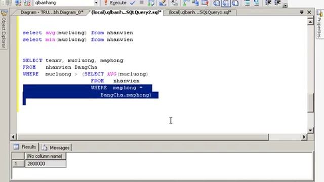 Bài 4: Ngôn ngữ SQL trên SQL SERVER 2005 và ACCESS 2003_Truy Vấn Con. смотреть онлайн