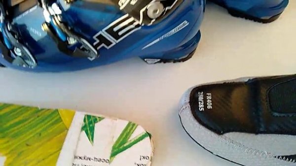 Подгонка горнолыжного ботинка, устраняем "люфт" пятки.