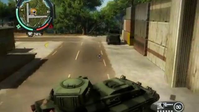 Just Cause 2 Armored Tank Spot смотреть онлайн