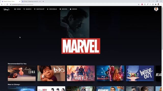 Disney+ Clone DEMO 2021 with React JS (Redux + Styled Components + Firebase) смотреть онлайн