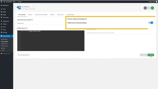 How to Create Tables in WordPress based on MySQL queries with wpDataTables 2.0 смотреть онлайн