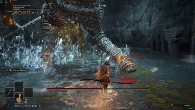 Elden Ring - Guardian Golem / Highroad Cave - Limgrave смотреть онлайн