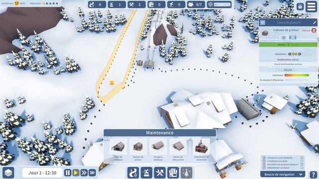 Je construis ma station de ski !! SNOWTOPIA let's play fr 1(Ski resort tycoon) смотреть онлайн