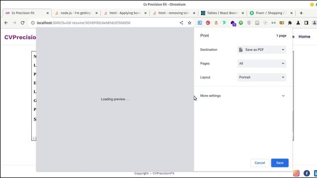 CV Maker demo with reactjs, nextjs 13 and Mongodb смотреть онлайн