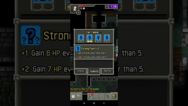 Serenity Pixel Dungeon Cleric talent [Work in progress] смотреть онлайн