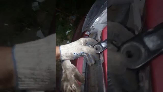Ремонт двс Daewoo leganza! Снимаю радиатор, продолжение... смотреть онлайн