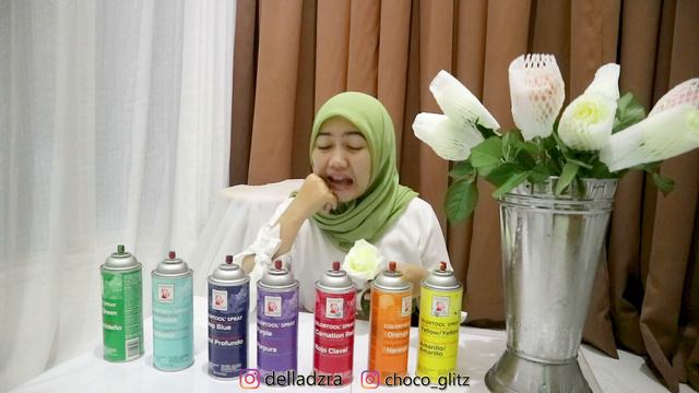 DIY RAINBOW ROSES WITH DESIGN MASTER | CHOCO GLITZ FLORIST