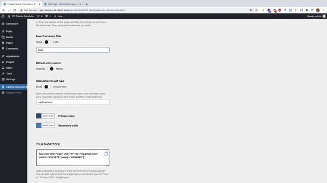 WP Calorie Calculator plugin - WordPress plugin presentation смотреть онлайн