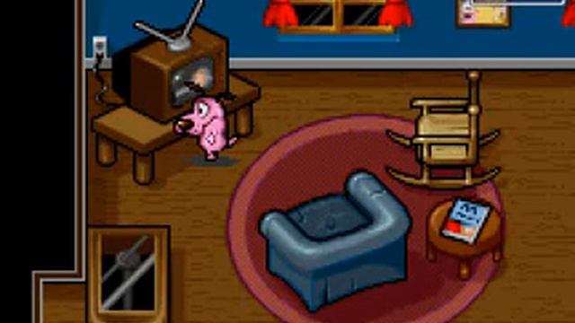 Courage The Cowardly Dog: Courage in Creep TV [Adobe Shockwave Player] Flash Gameplay смотреть онлайн