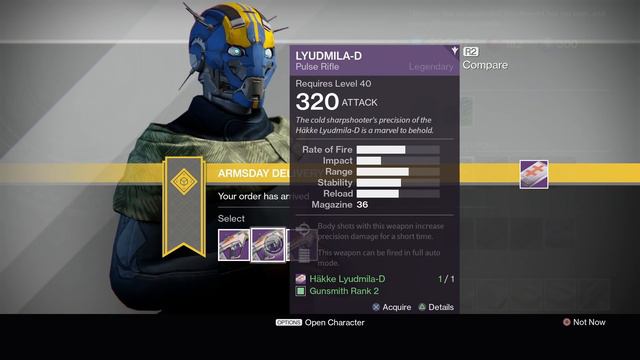 Destiny Arms Day! DIS-43 AND KUMAKATOK FOR SALE! Foundry Orders, Weapon Tests & Next Week's Orders. смотреть онлайн