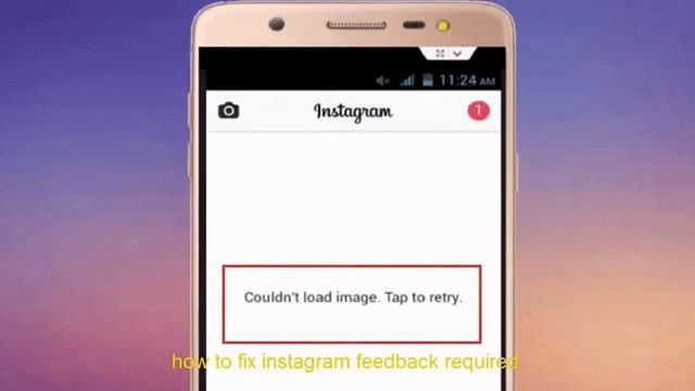 how to fix instagram feedback required ][ смотреть онлайн