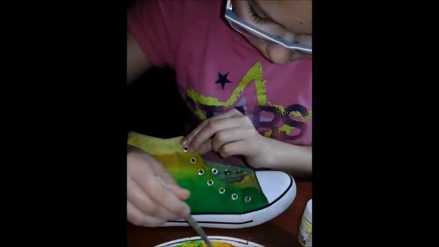 Красим (старые кеды)Кеды/Новая жизнь /Первая часть! смотреть онлайн