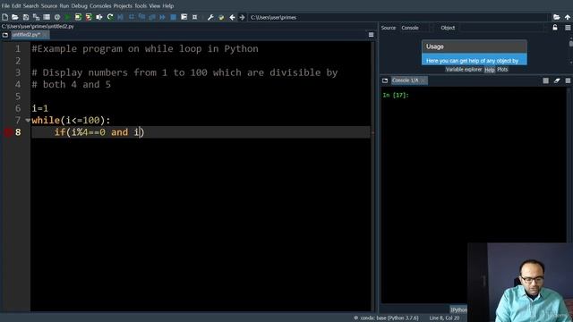 2.Python Programming Beginners Cours 2023: Control Structures 2.9 Examples on While loop смотреть онлайн