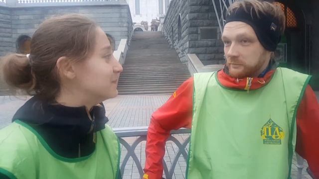 Всей семьей в мобильные добровольцы на принесении мощей святителя Николая Чудотворца в Москву. смотреть онлайн