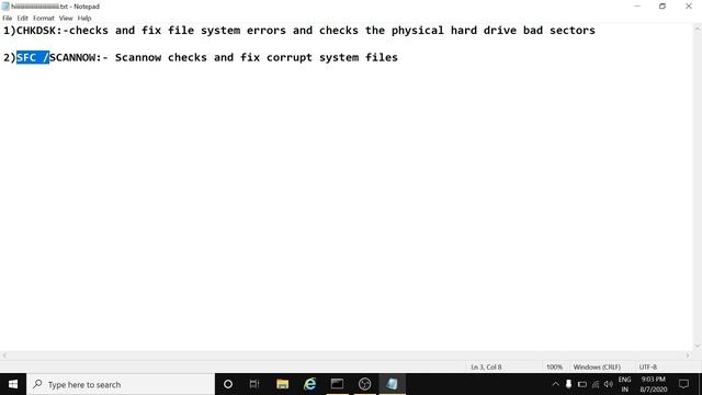 How to fix corrupt files and system errors using command prompt in windows 10,7. смотреть онлайн