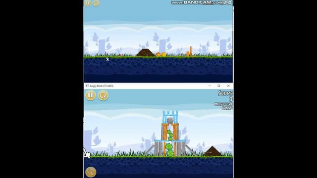 Angry Birds Gameplay 2011 VS. 2013 on PC (2023) смотреть онлайн