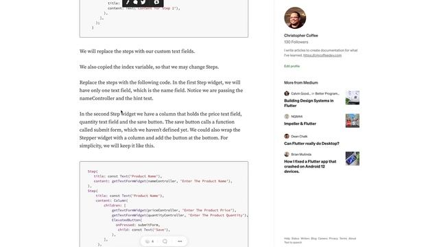 FlutterFlow Stepper Form with Firebase Firestore смотреть онлайн