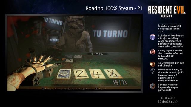 Resident Evil 7 - Road to 100% Steam - #6 - 21 - Directo смотреть онлайн