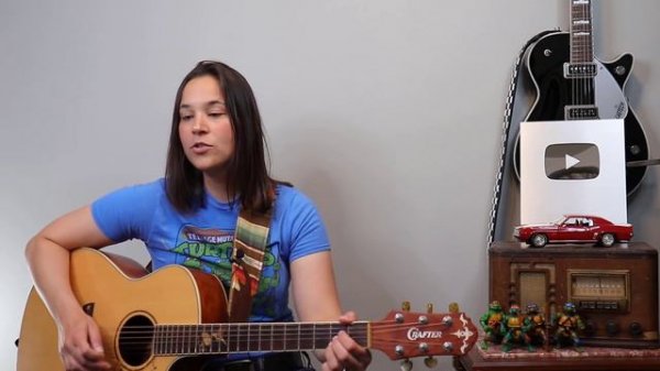 4 Non Blondes What's Up Guitar Lesson with FUN GUITAR SOLO!