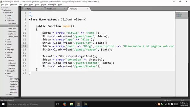 CodeIgniter #17 - Manejo de imagenes смотреть онлайн