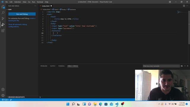 Coding Lesson: HTML: Input Boxes смотреть онлайн
