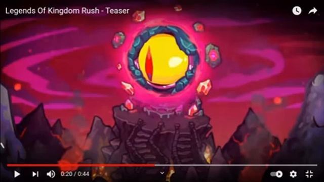 обзор на тизер к игре Legends Of Kingdom Rush