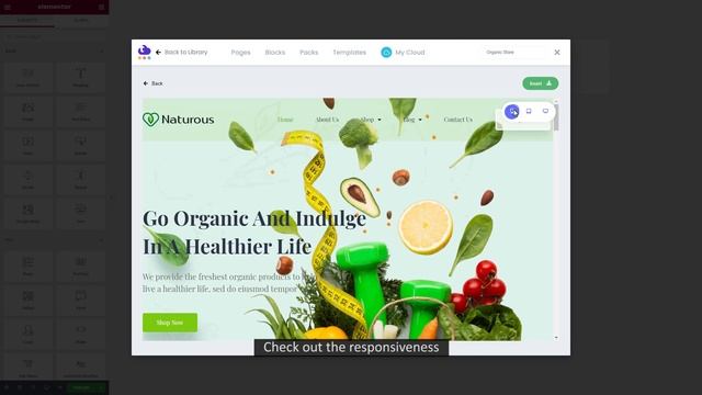 How To Create A Stunning Online Organic Store Website Using FREE WordPress Template смотреть онлайн