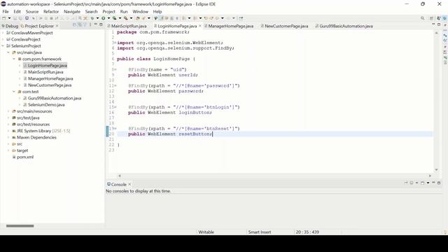 How to create PAGE OBJECT MODEL in Selenium 4 using Java смотреть онлайн