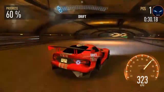 NFS No Limits Gameplay | UNDERGROUND RIVALS | NEON NIGHTS | SRT VIPER GTS смотреть онлайн