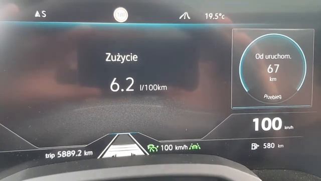 New VW Touareg 3.0 TDI 286KM spalanie przy 100km/h fuel consumption смотреть онлайн