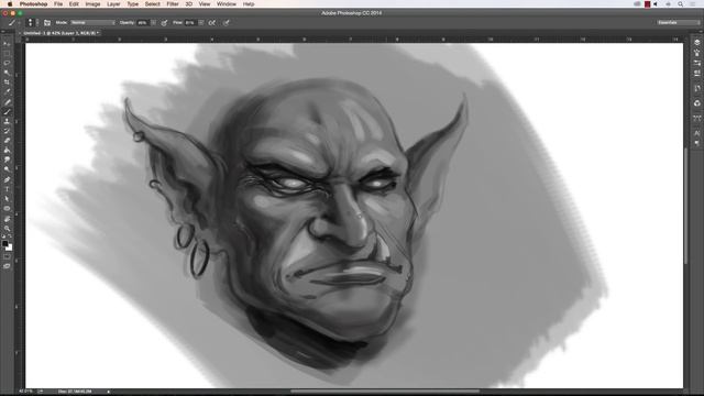 My Custom Brush Set for Digital Painting in Photoshop смотреть онлайн