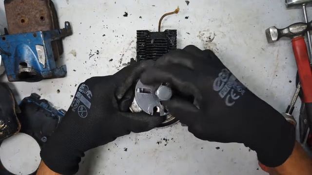 How to disassemble Kawasaki TA33 brushcutter engine смотреть онлайн