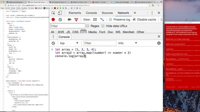 Side Menu - Part 05/13 of React Native Arabic- Hespress.com App القائمة الجانبية смотреть онлайн