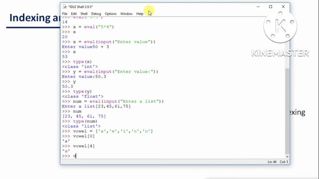 List Manipulation in Python | Class 11 Computer Science List in Python in Hindi | Python List смотреть онлайн