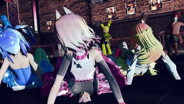 [MMD] [FNAF] Toxic [Mangle, Bonnie,Chica, And Others]