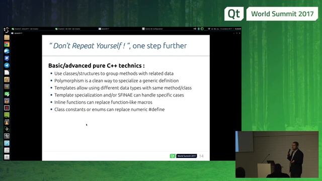 QtWS17 - Cut development time and cost with Qt and QML, Thomas Boutroue, Independent Qt Expert смотреть онлайн