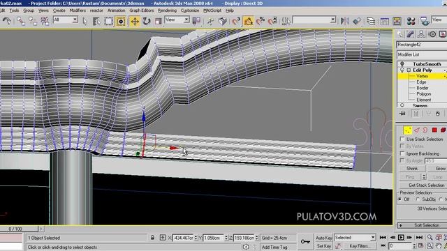 KLASSIK MEBEL 3D MODELING. 3DS MAX. DARS-09(GORKA) смотреть онлайн
