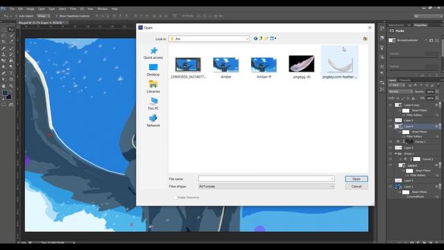 Amber - Photoshop Speedart | Genshin Impact смотреть онлайн