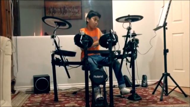 Ride 21 pilots drum cover by Naimish смотреть онлайн