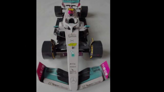 Mercedes W13 F1 2022 Papercraft