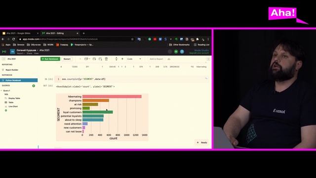 Евгений Кудашев, Sales engineer, Exasol - Быстрый анализ данных с помощью Exasol Public Cloud смотреть онлайн